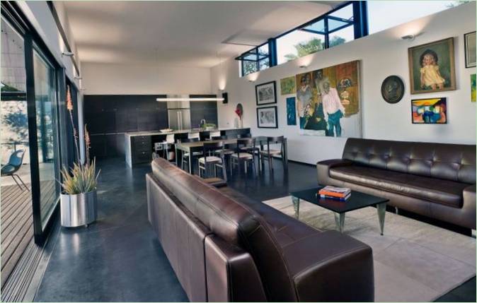 Interno della residenza di Cedar Street