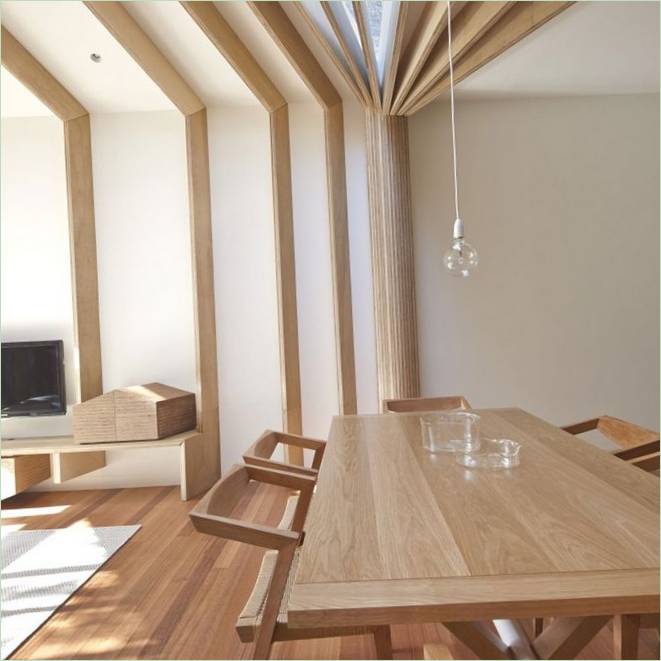Progetto di interni della Stitch House in Australia di FMD Architects