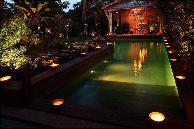 Decorazione della piscina