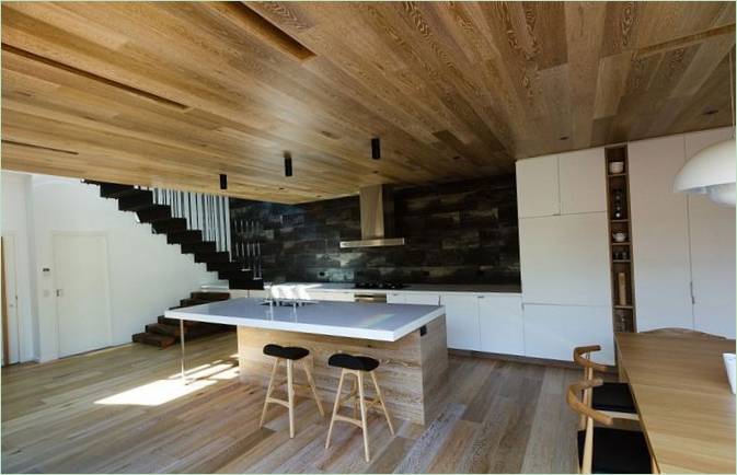 Cucina dell'elegante casa di campagna Open House Down Under