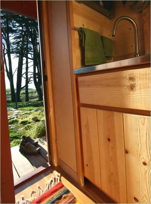 L'ingresso della Tiny House