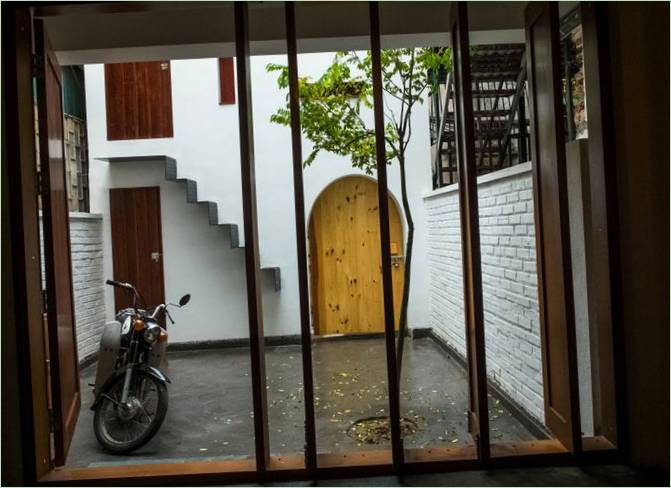 Progettazione degli interni di una residenza privata ad Hanoi