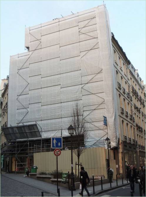 Il giardino verticale Oasis Aboukir di Patrick Blanc