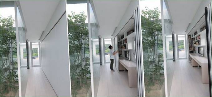 Interessante progetto di casa sperimentale 9X9 in Corea del Sud