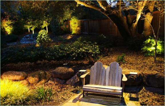 Illuminazione del giardino
