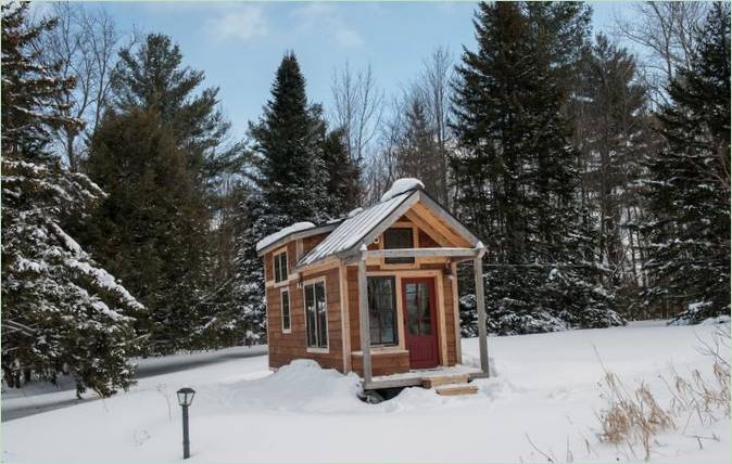 Esterno della Tiny House su ruote