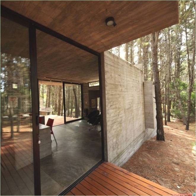Architettura in un bosco di BAK Design