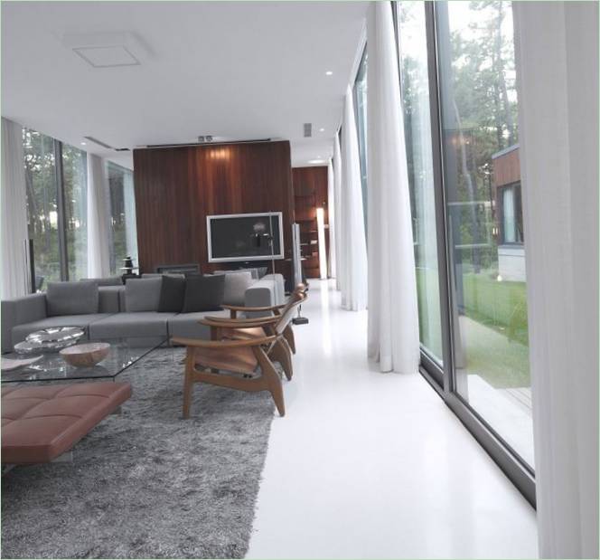 Design degli interni di un soggiorno
