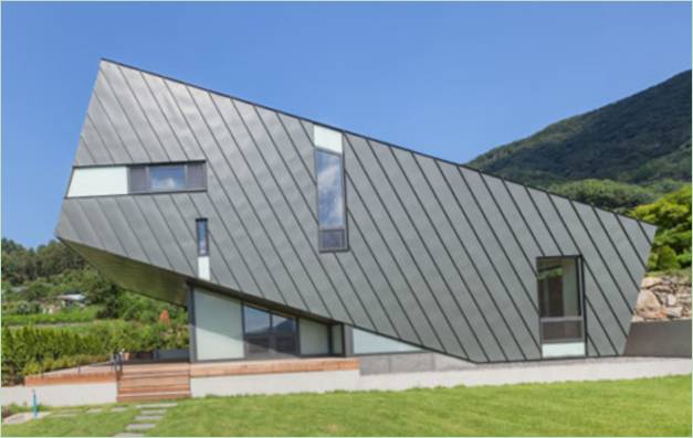 Una casa straordinaria in Corea del Sud