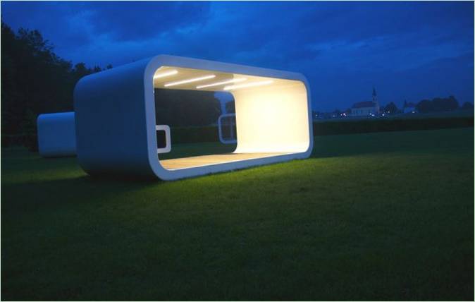 Case a blocchi modulari dello studio di design Coodo