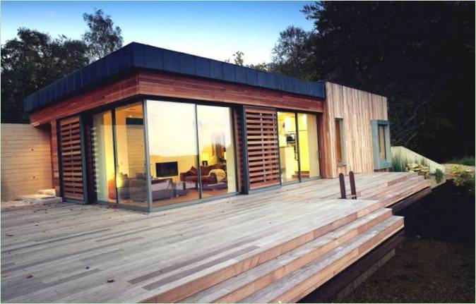 Una casa nel sud dell'Inghilterra, nel Parco Nazionale della New Forest