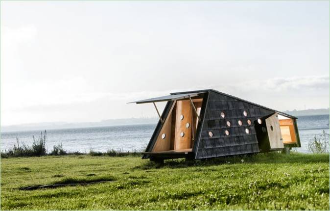 Progetto di cabine per turisti