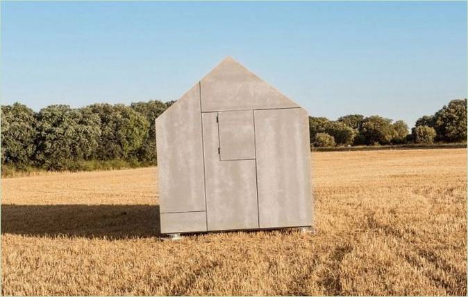 La forma triangolare dell'edificio