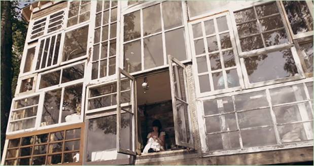 Casa di vetro in West Virginia