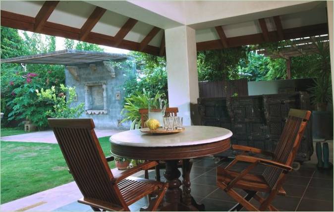 Una casa tropicale nel Gujarat