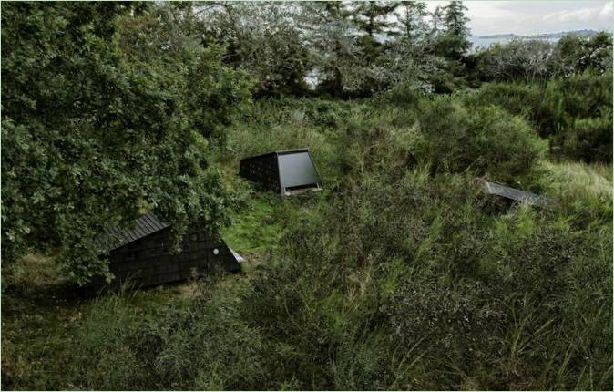 Campeggiare in mezzo alla natura in un progetto di camping lodge