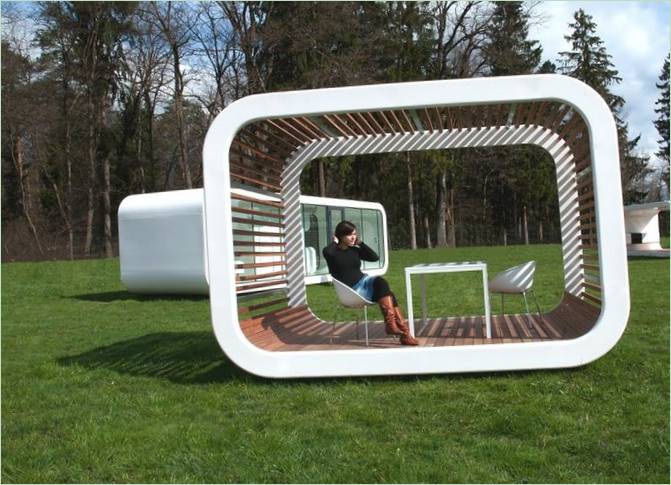 Case a blocco modulari di Coodo Design Studios