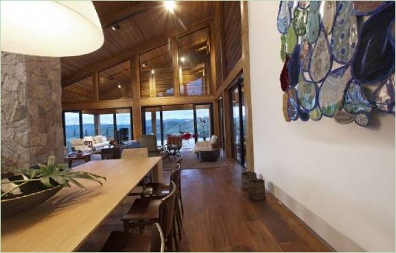 Interno della sala da pranzo