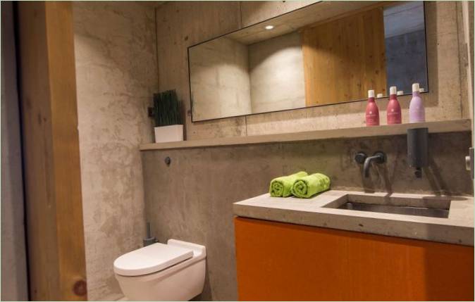 Design degli interni del bagno