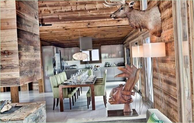 Uno Chalet in legno di quercia