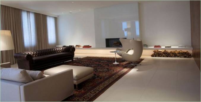 Una residenza privata a New York. Interno