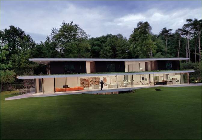 Facciata della villa VILLA L