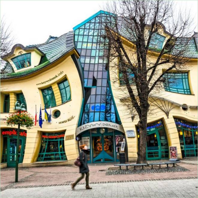 Una casa insolita in Polonia