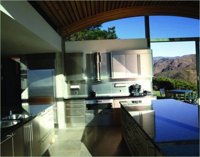 Progettazione degli interni della cucina della Division Knoll House