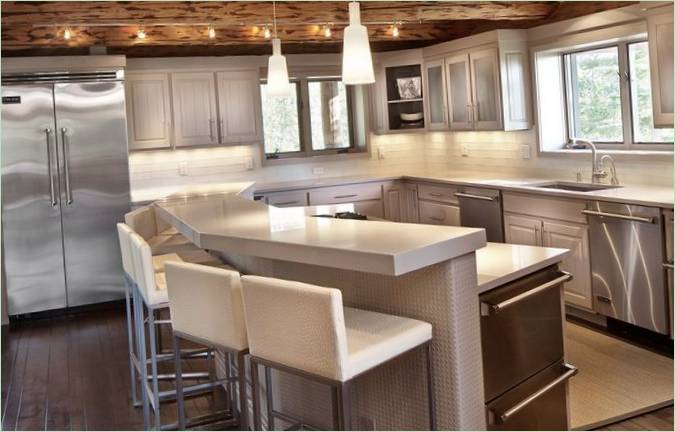 Design della cucina interna