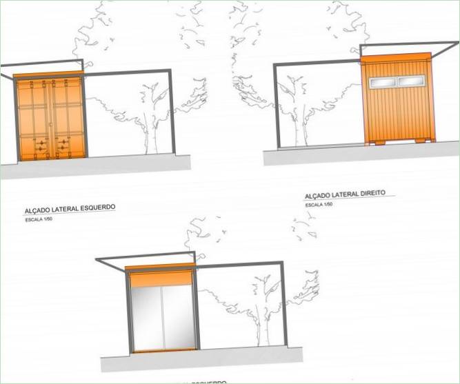 Progetto di un mini-hotel per nomadi
