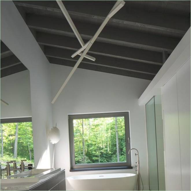 Progettazione del bagno di una residenza privata a Bromond House