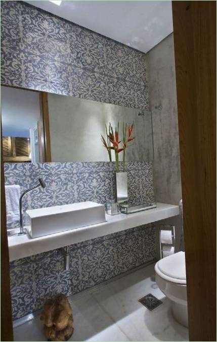 Bagno turchese di design