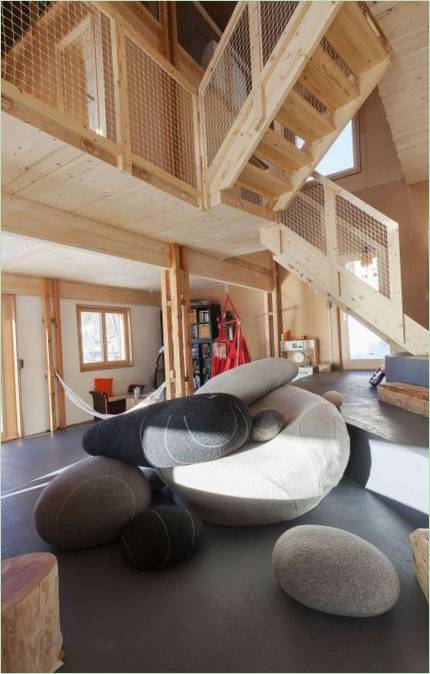 Arredamento insolito all'interno