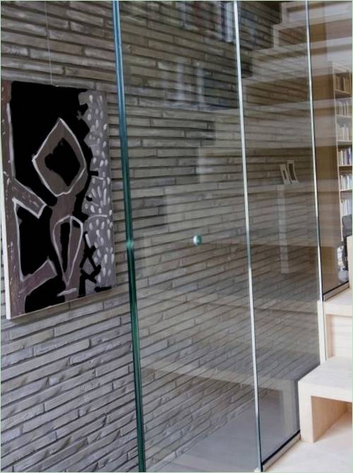 Insolita decorazione murale alla Dune House
