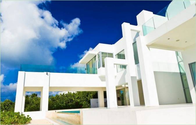Elegante villa sulla spiaggia sull'isola di Anguilla, Regno Unito