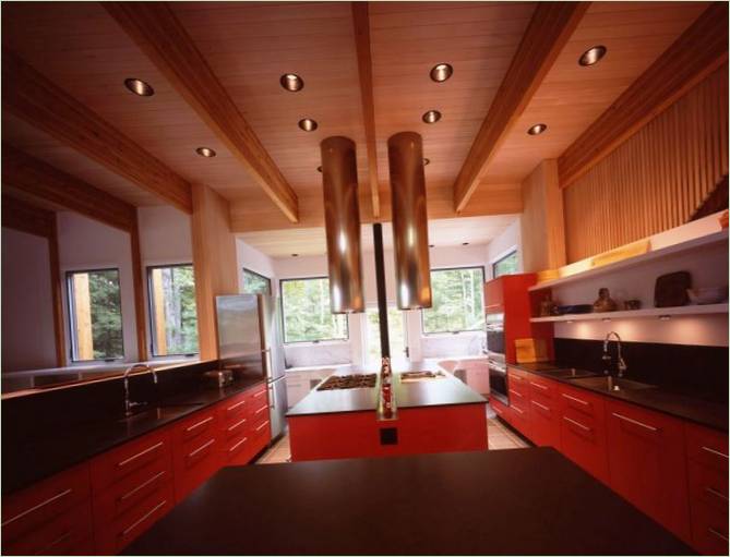 Cabina di legno