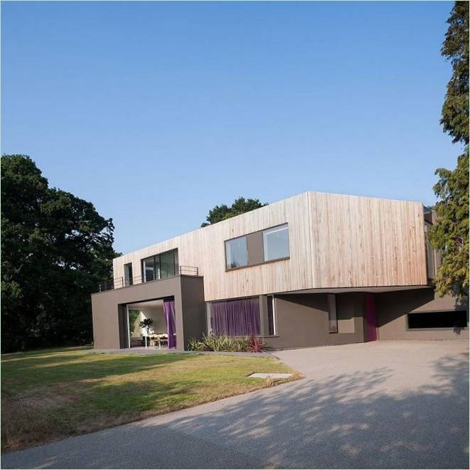 Casa a cuneo irregolare nel Surrey