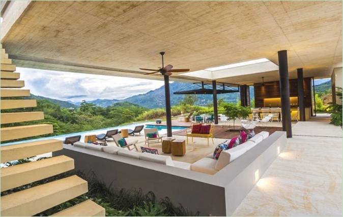 Interni di Villa Casa 7A in Colombia