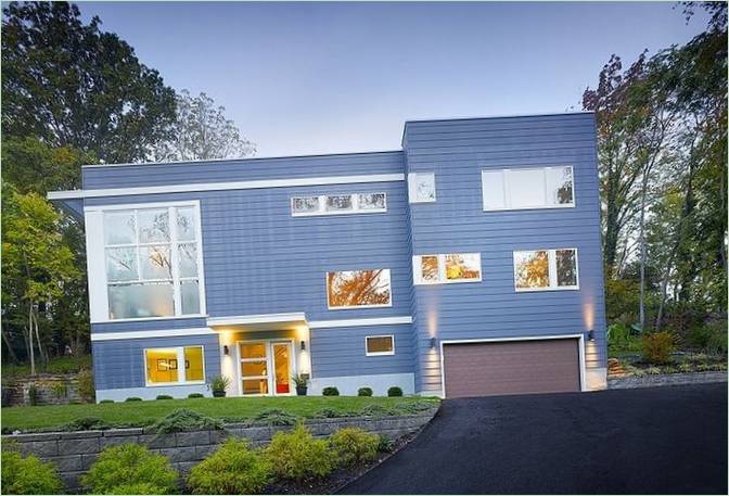 Casa moderna della residenza Keller Kimbrew in Ohio