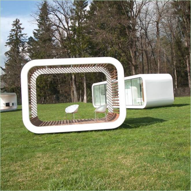 Case a blocchi modulari dello studio di design Coodo