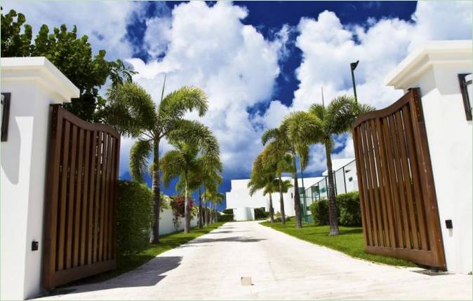 Eleganza della casa sulla spiaggia ad Anguilla, Regno Unito