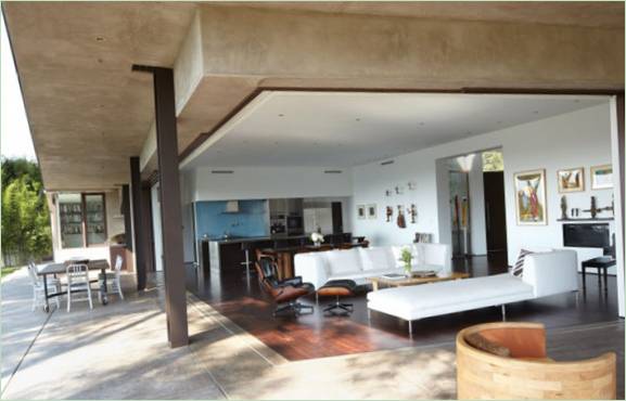 Residenza Mandeville Canyon con vista mozzafiato