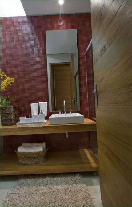 Design degli interni del bagno