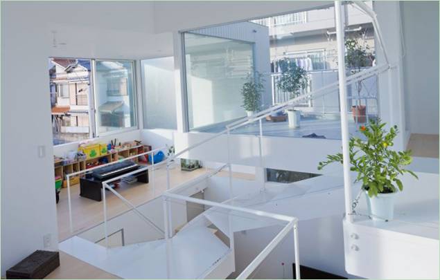 La casa unica di Tetsuo Kondo nel centro del Giappone