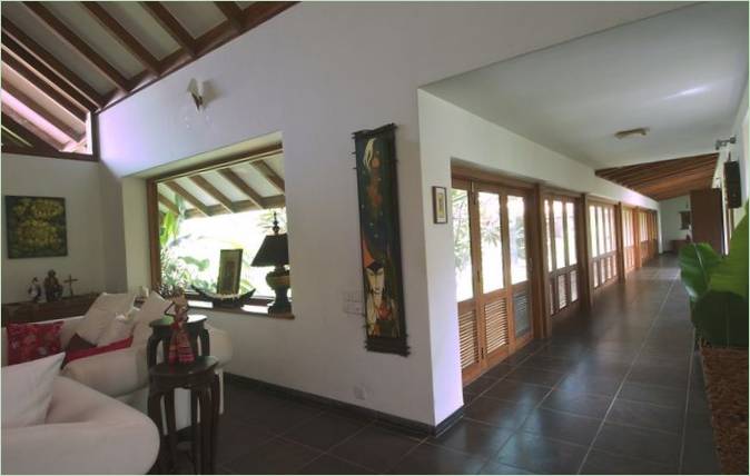 Una casa tropicale in Gujarat