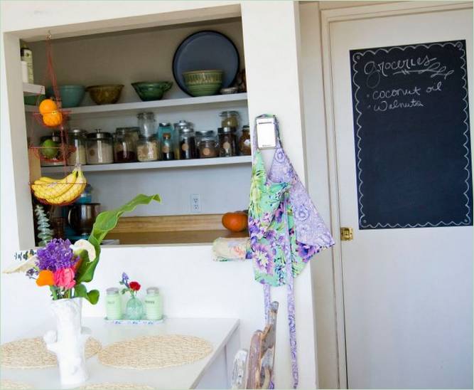 Sistema di stoccaggio in cucina