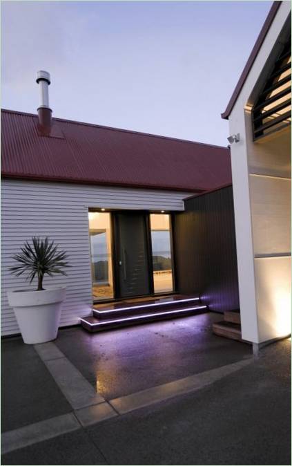 Illuminazione serale della casa