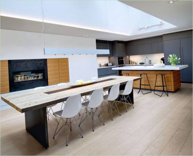Disposizione della cucina nella residenza