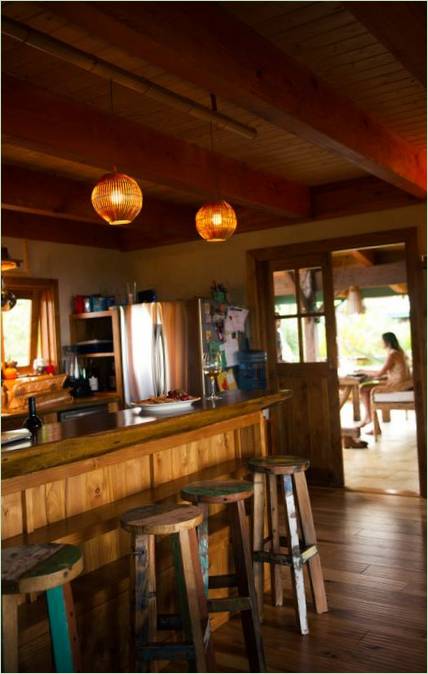 Area bar della cucina