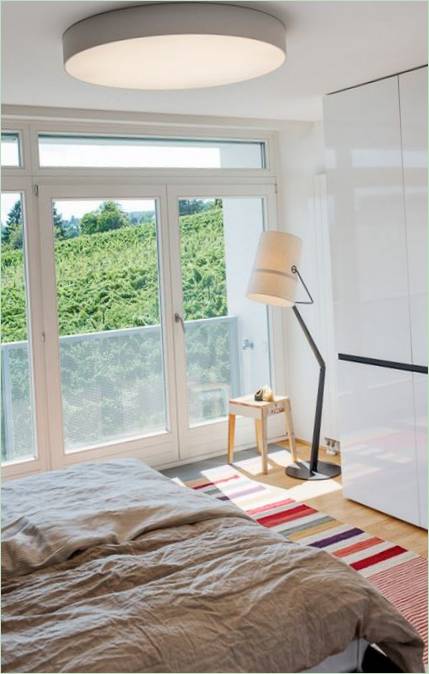 Design degli interni della camera da letto